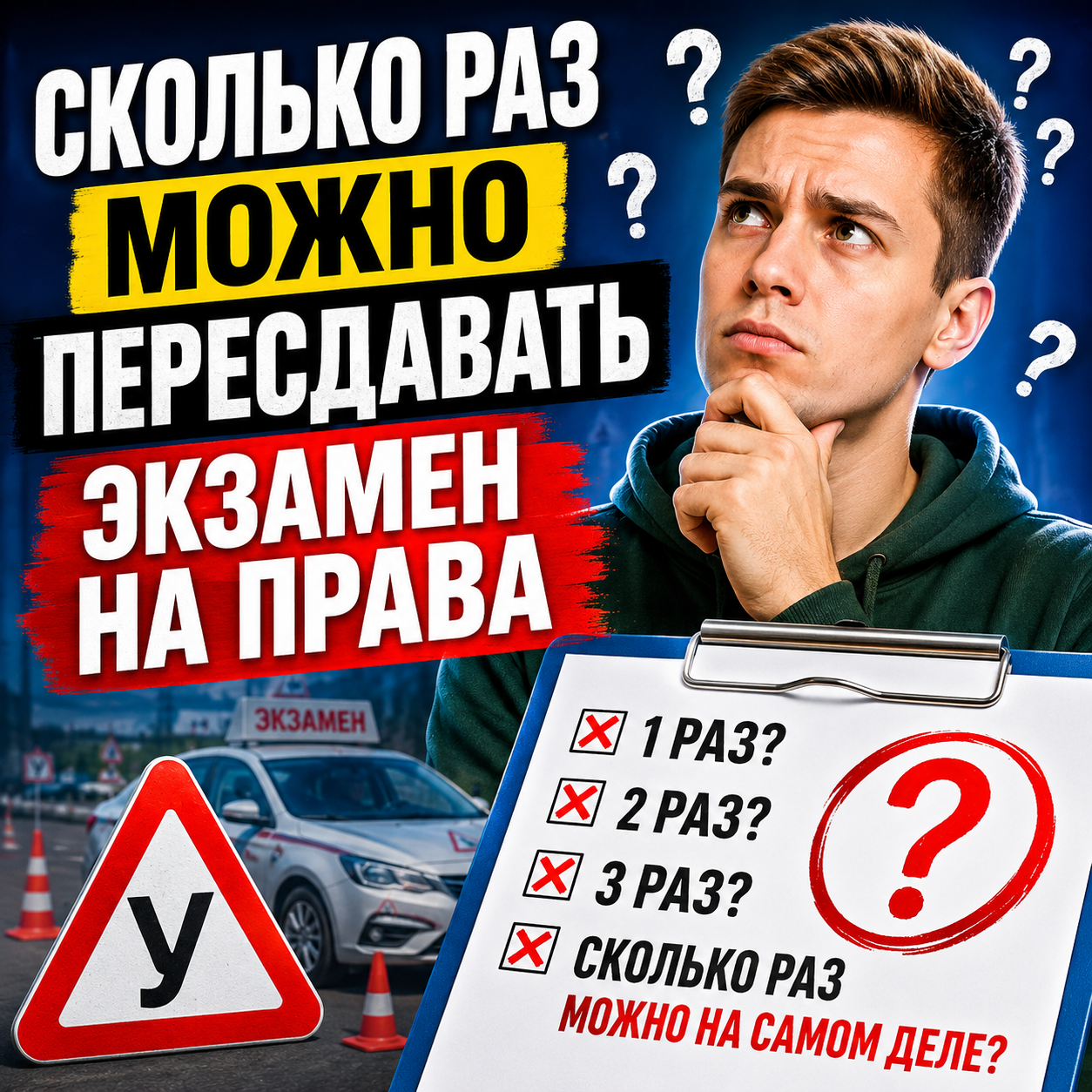 Экзамен в ГИБДД автошкола