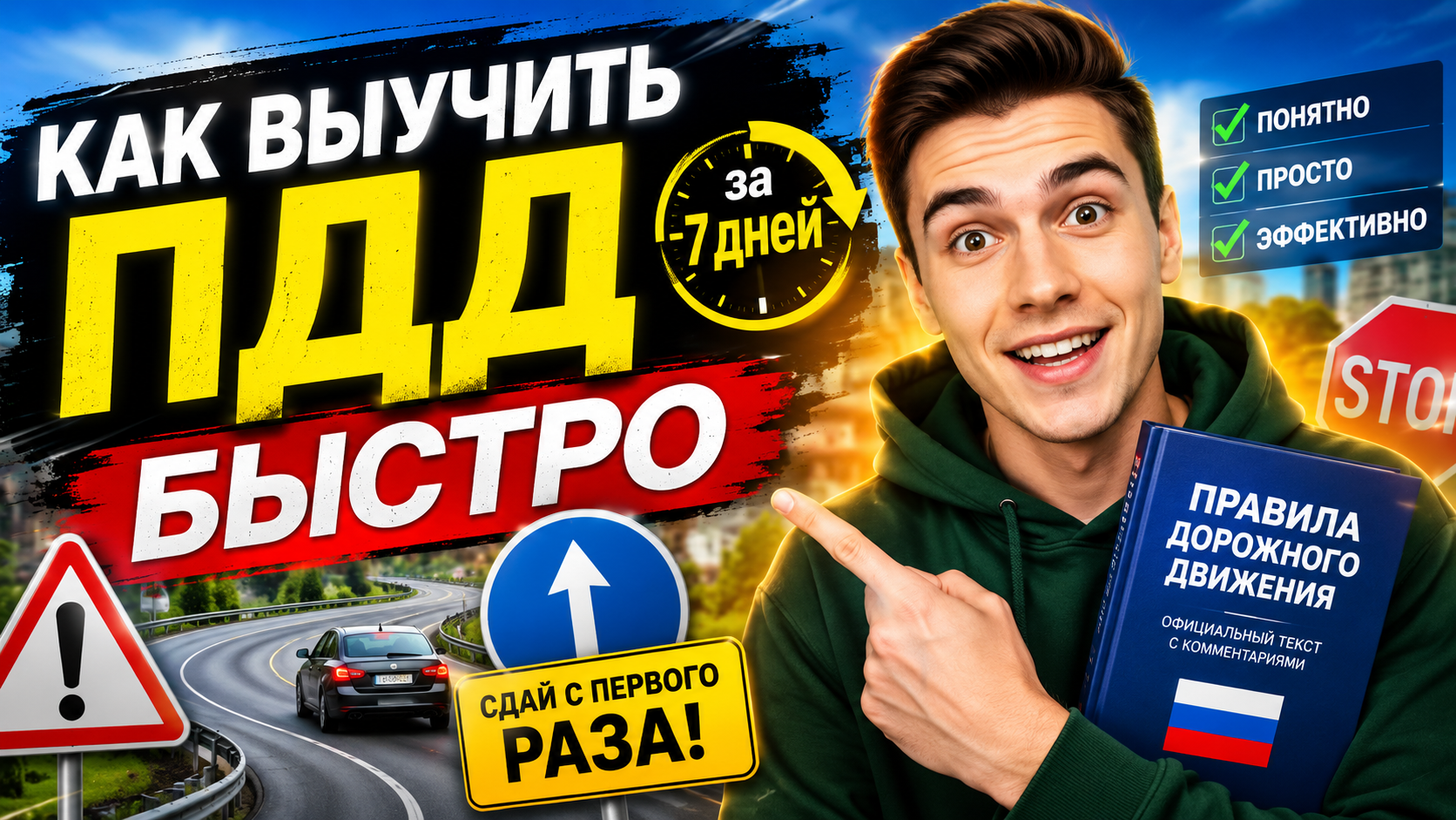 Как выучить ПДД быстро