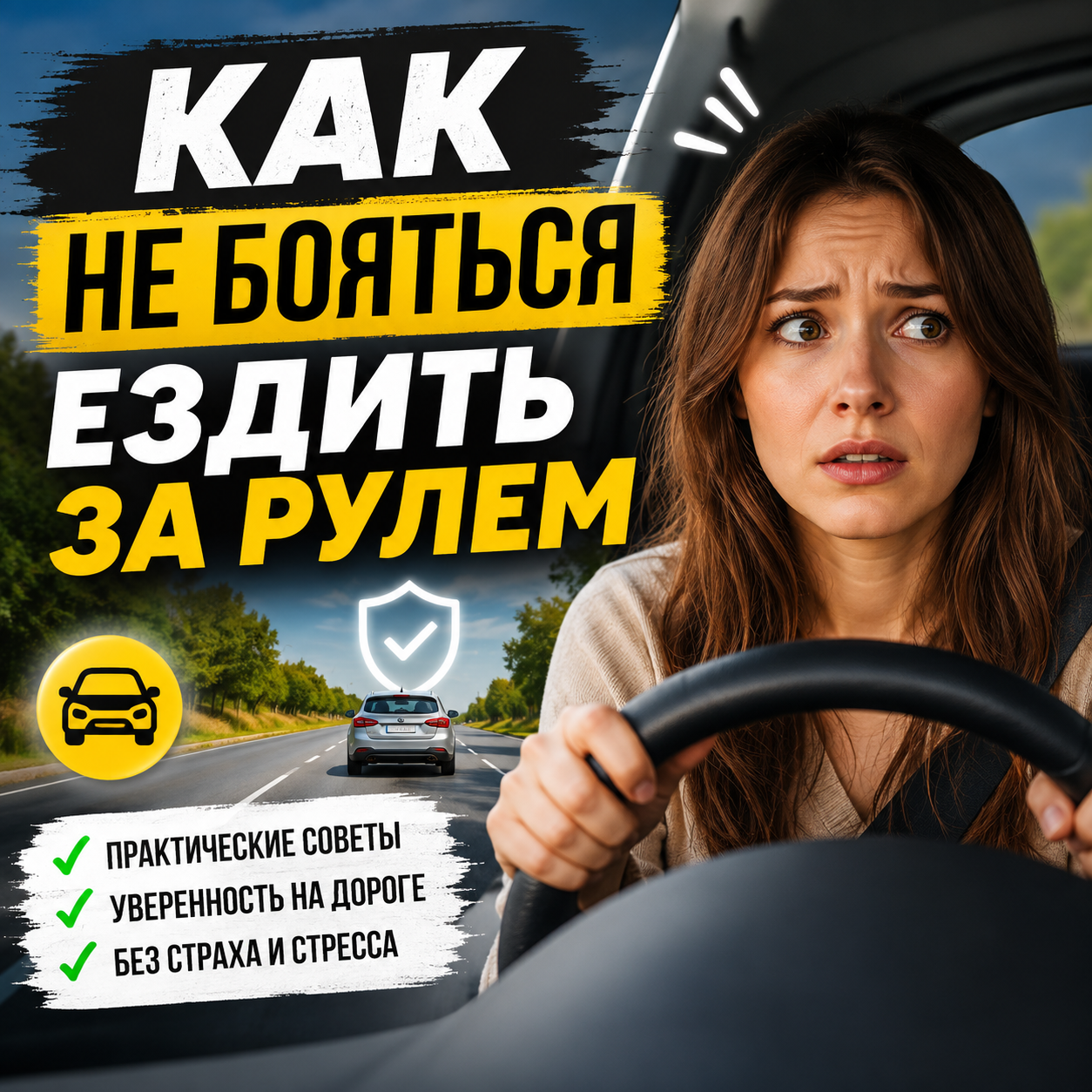 Как не бояться ездить за рулем