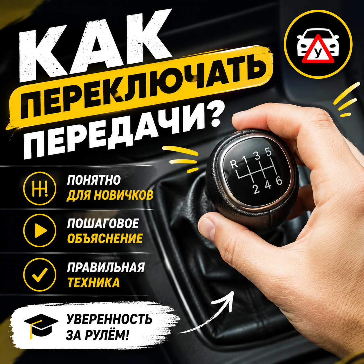 Как правильно переключать передачи