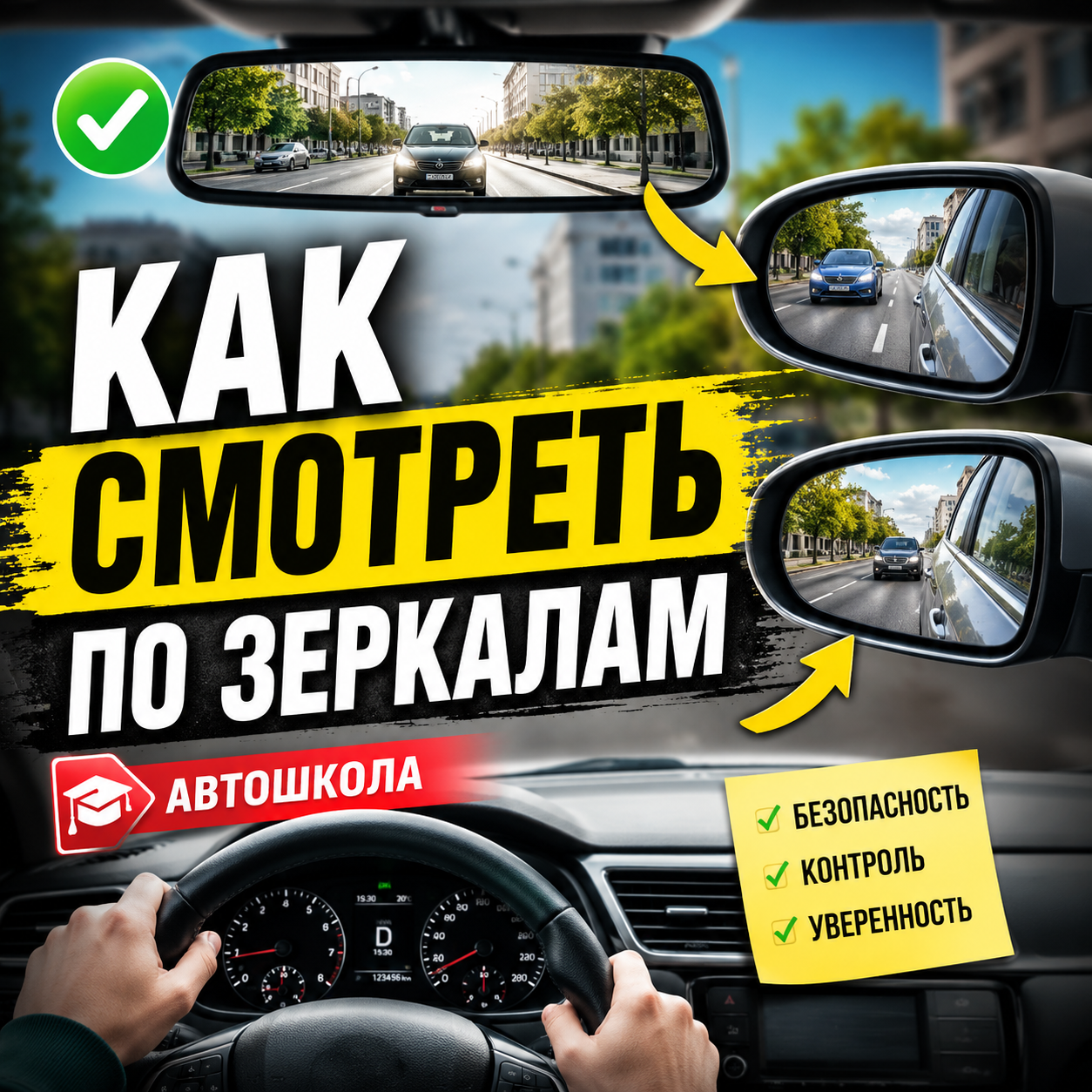 Как правильно смотреть в зеркала