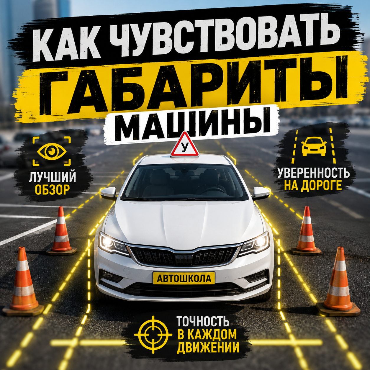 Как чувствовать габариты машины