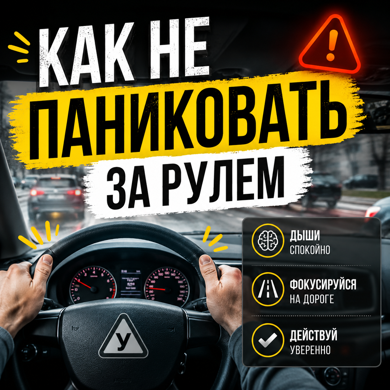 Как не паниковать за рулем