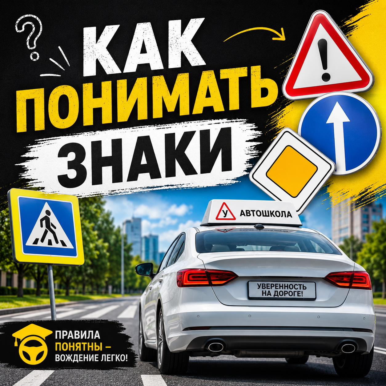 Как понимать дорожные знаки
