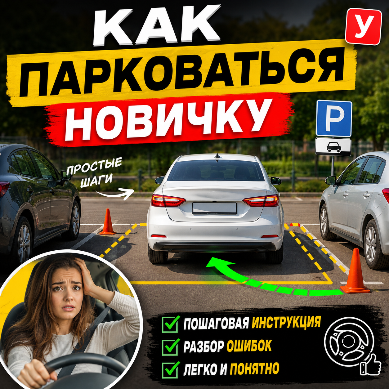 Как парковаться новичку