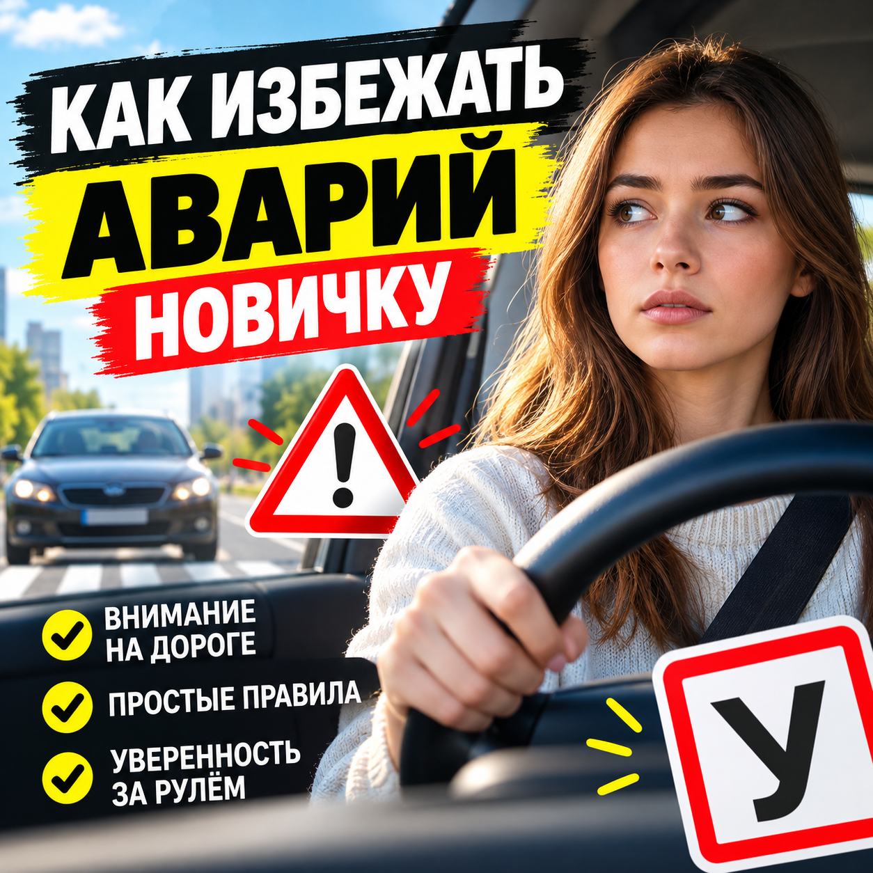 Как избежать аварий новичку: 12 правил, которые сохранят вашу машину и жизнь